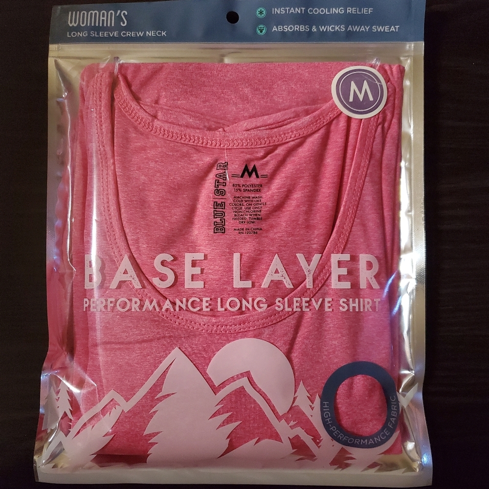 Blue star Base Layer Performance Athletic Long Sleeve